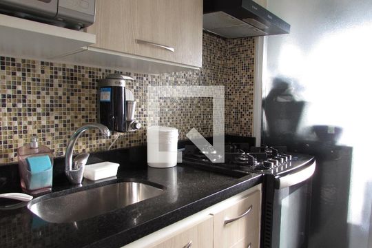 Cozinha de apartamento à venda com 2 quartos, 63m² em Jaguaré, São Paulo