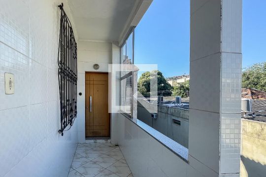 Varanda de apartamento à venda com 2 quartos, 60m² em Benfica, Rio de Janeiro