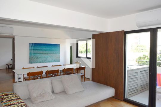 Sala de apartamento à venda com 1 quarto, 87m² em Pinheiros, São Paulo