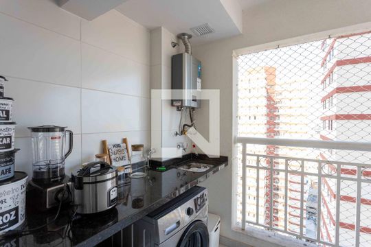 Área de Serviço de apartamento para alugar com 2 quartos, 51m² em Centro, Diadema