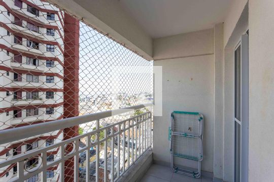 Varanda da Sala de apartamento para alugar com 2 quartos, 51m² em Centro, Diadema