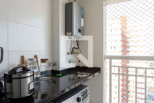 Área de Serviço de apartamento para alugar com 2 quartos, 51m² em Centro, Diadema