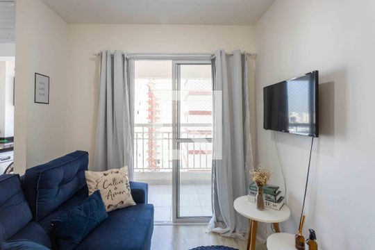 Sala de apartamento para alugar com 2 quartos, 51m² em Centro, Diadema