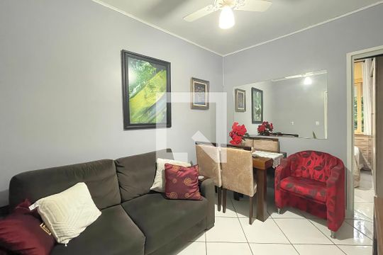 Sala de apartamento à venda com 1 quarto, 38m² em Jardim Itu, Porto Alegre
