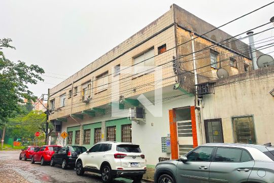Fachada de apartamento à venda com 1 quarto, 38m² em Jardim Itu, Porto Alegre