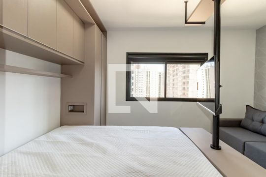 Studio de kitnet/studio para alugar com 1 quarto, 25m² em Vila Olímpia, São Paulo