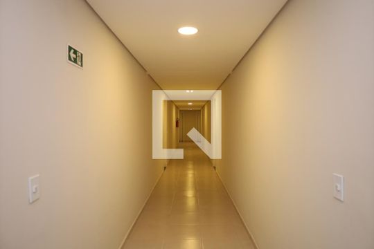 Área comum - Corredor do andar de apartamento para alugar com 2 quartos, 35m² em Vila Norma, São Paulo