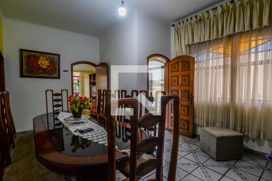 Sala de Jantar de casa à venda com 7 quartos, 500m² em Vila Leopoldina, Santo André