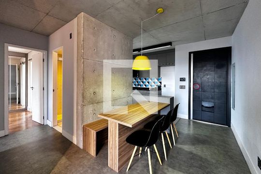 Sala de apartamento para alugar com 2 quartos, 69m² em Jardim das Acácias, São Paulo