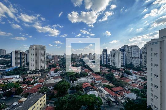 Vista de apartamento para alugar com 2 quartos, 69m² em Jardim das Acácias, São Paulo