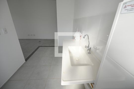 Cozinha de apartamento para alugar com 2 quartos, 56m² em Chácara São Pedro, Aparecida de Goiânia
