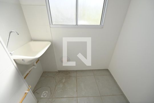 Área de Serviço de apartamento para alugar com 2 quartos, 56m² em Chácara São Pedro, Aparecida de Goiânia
