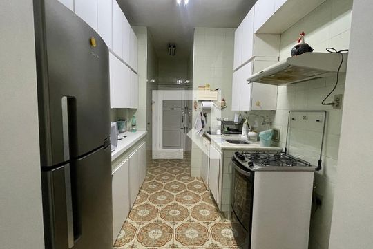 Cozinha de apartamento à venda com 4 quartos, 185m² em Botafogo, Rio de Janeiro