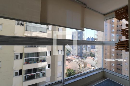 Sacada da Sala de apartamento à venda com 2 quartos, 60m² em Jardim, Santo André
