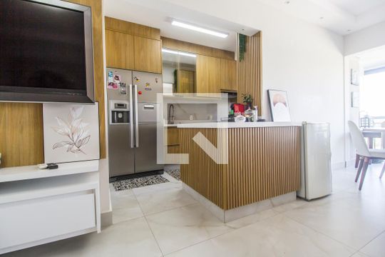 Cozinha de apartamento à venda com 3 quartos, 81m² em Melville Empresarial Ii, Barueri