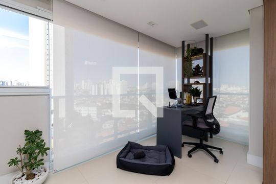 Varanda da Sala de apartamento à venda com 1 quarto, 56m² em Lauzane Paulista, São Paulo