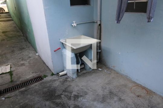 Área de Serviço de casa para alugar com 1 quarto, 45m² em Vila Medeiros, São Paulo