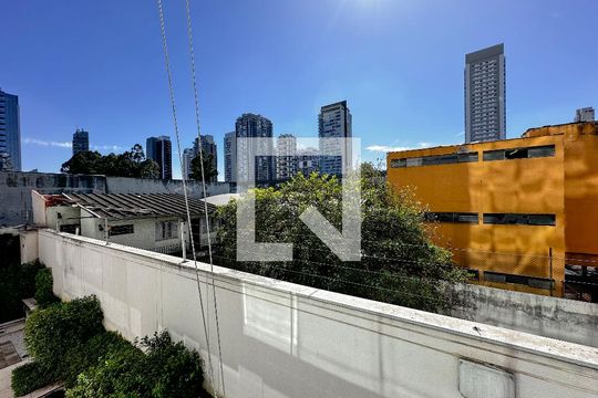 Vista de apartamento à venda com 1 quarto, 58m² em Brooklin Paulista, São Paulo