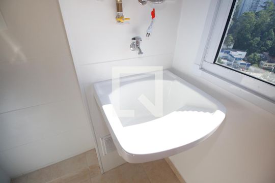 Área de Serviço de apartamento para alugar com 1 quarto, 41m² em Vila Andrade, São Paulo
