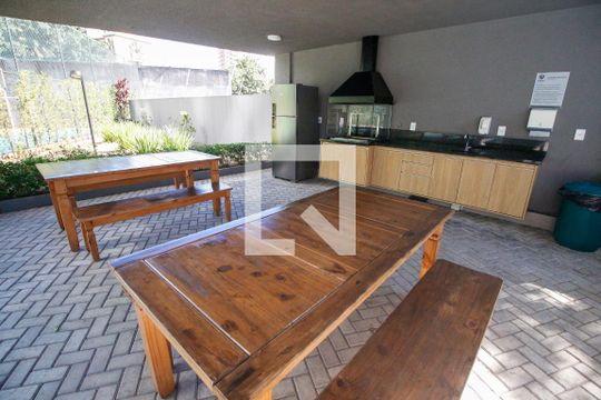 Área comum - Churrasqueira de apartamento para alugar com 1 quarto, 41m² em Vila Andrade, São Paulo