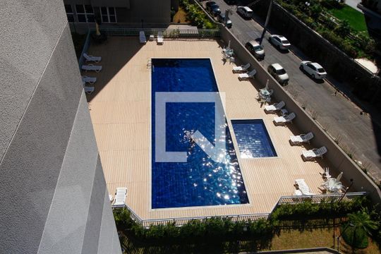 Área comum - Piscina de apartamento para alugar com 1 quarto, 41m² em Vila Andrade, São Paulo