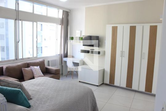 Apartamento para alugar com 1 quarto, 40m² em Centro, São Vicente
