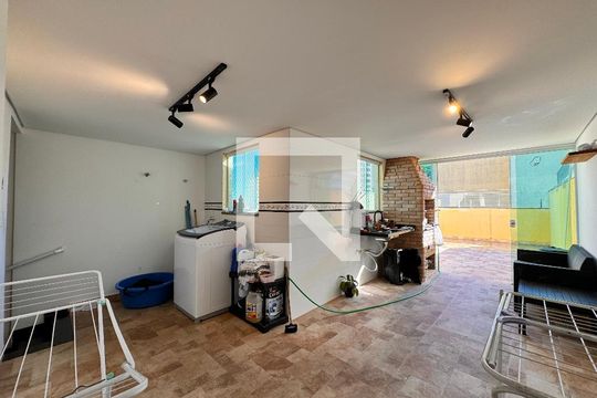 Lavanderia de apartamento à venda com 2 quartos, 114m² em Parque das Nações, Santo André