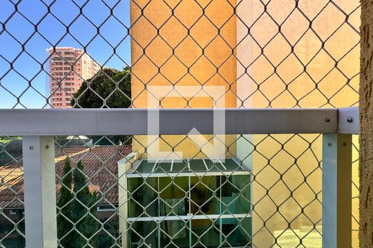 Sacada da suíte de apartamento à venda com 2 quartos, 114m² em Parque das Nações, Santo André