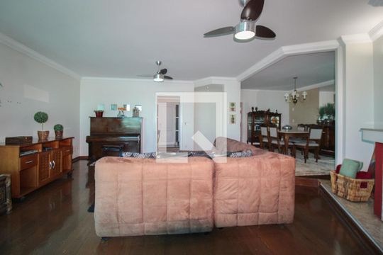 Sala de apartamento à venda com 3 quartos, 213m² em Vila Itapura, Campinas