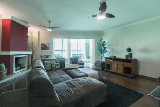 Sala de apartamento à venda com 3 quartos, 213m² em Vila Itapura, Campinas