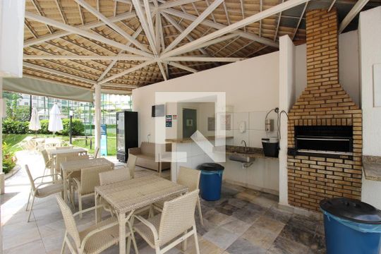 Área comum - Churrasqueira de apartamento para alugar com 3 quartos, 75m² em Águas Claras, Brasília