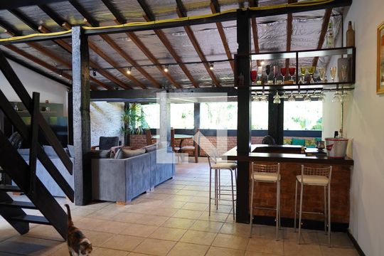 Sala de casa à venda com 3 quartos, 399m² em Anil, Rio de Janeiro