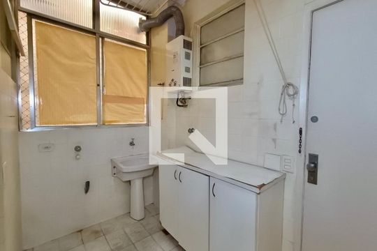 Área serviço de apartamento à venda com 3 quartos, 98m² em Copacabana, Rio de Janeiro