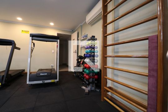 Área comum - Academia de apartamento para alugar com 3 quartos, 123m² em Pompeia, São Paulo