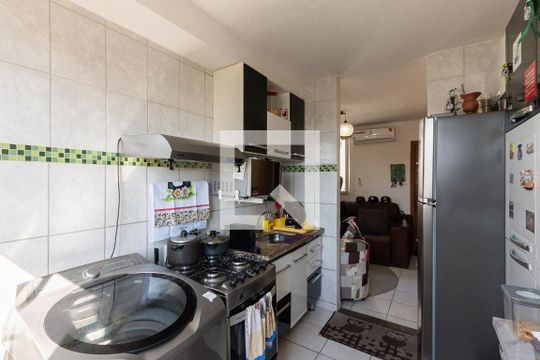 Cozinha e Área de Serviço de apartamento à venda com 2 quartos, 50m² em Estácio, Rio de Janeiro