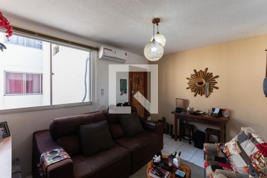 Sala de apartamento à venda com 2 quartos, 50m² em Estácio, Rio de Janeiro