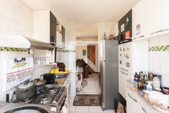 Cozinha e Área de Serviço de apartamento à venda com 2 quartos, 50m² em Estácio, Rio de Janeiro