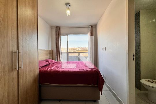 Suite de apartamento à venda com 1 quarto, 38m² em Parque São Vicente, Santo André