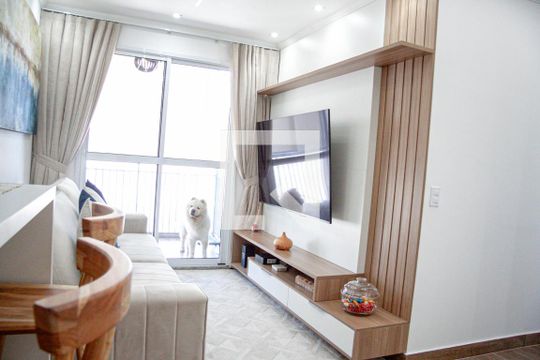 Sala de apartamento à venda com 2 quartos, 59m² em Picanço, Guarulhos