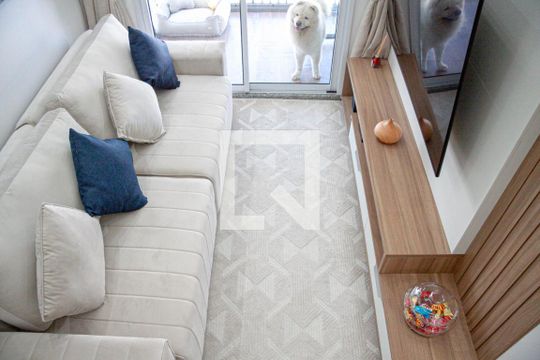 Sala de apartamento à venda com 2 quartos, 59m² em Picanço, Guarulhos