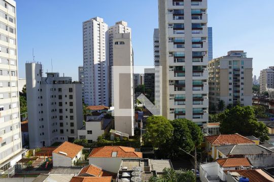 Vista da Sala de apartamento à venda com 1 quarto, 47m² em Paraíso, São Paulo