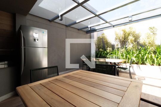 Área comum - Churrasqueira de apartamento à venda com 1 quarto, 30m² em Vila Independência, São Paulo