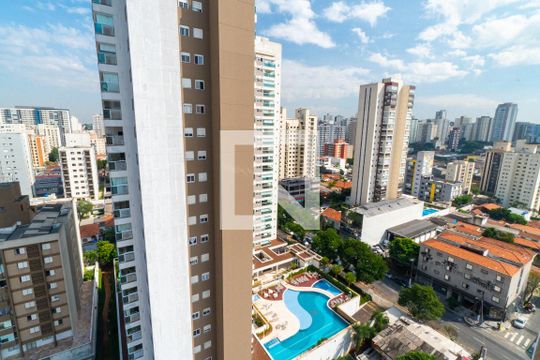 Vista da Suite de apartamento à venda com 4 quartos, 166m² em Vila Monte Alegre, São Paulo