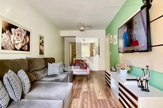 Sala de apartamento à venda com 3 quartos, 82m² em Riachuelo, Rio de Janeiro