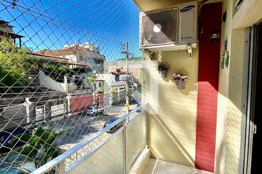 Varanda da Sala de apartamento à venda com 3 quartos, 82m² em Riachuelo, Rio de Janeiro