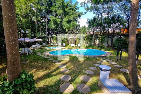 Área comum - Piscina de apartamento para alugar com 2 quartos, 57m² em Vila Andrade, São Paulo