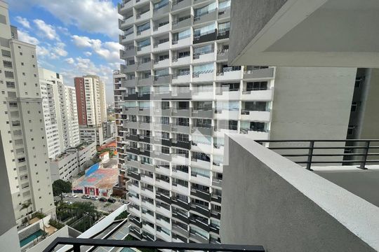 Vista do Quarto de apartamento para alugar com 1 quarto, 31m² em Butantã, São Paulo