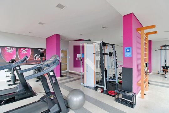 Área comum - Academia de apartamento para alugar com 2 quartos, 47m² em Vila Andrade, São Paulo
