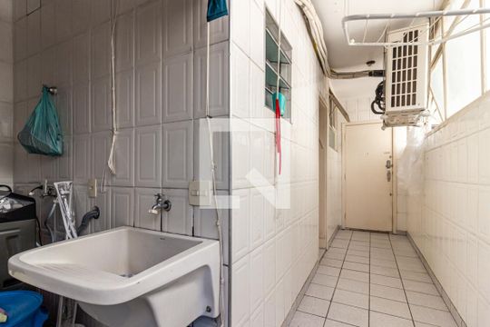 Área de Serviço de apartamento à venda com 4 quartos, 270m² em Santa Cecilia, São Paulo