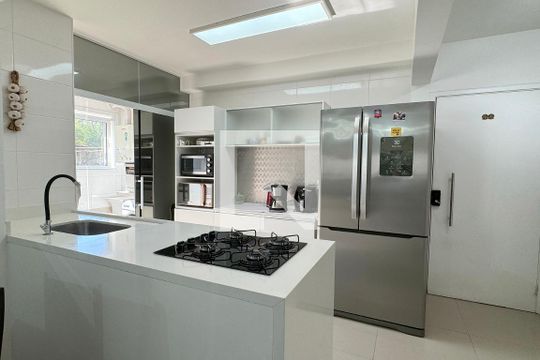Cozinha de apartamento à venda com 3 quartos, 70m² em Vila Iracema-belval, Barueri